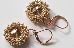 Rivoli Swarovski Crystal Rose Gold