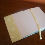 waniliowy notatnik - waniliowa