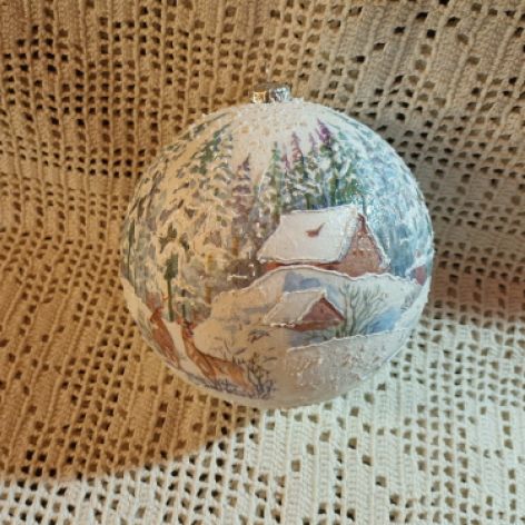 Bombka duża, średnica 15 cm, 5