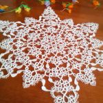 WYJĄTKOWA serweta FRYWOLITKA czółenkowa - frywolitkowa , tatting , frivolite , napkin  , Deckchen, napperon