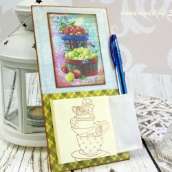 Notes na lodówkę -'owocowa spiżarnia'