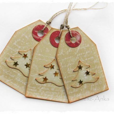 Karneciki - bileciki do prezentów (3szt.)