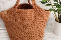 Duża torebka damska do ręki,modny koszyk.