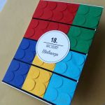 Kartka kolor Klocki lego - kartka urodzinowa klocki lego