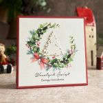 Personalizowana kartka bożonarodzeniowa BN20C - Personalizowana kartka bożonarodzeniowa