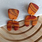 "Ofra" - kolczyki z gliny polimerowej. - super trwałe