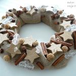 Wianek "Orzechowiec z cynamonem" - 