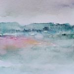 Pejzaż-dwie akwarele.  - 