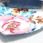 Eleganckie niebieskie etui na okulary - Etui