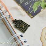 Pamiętnik - róża i motyl - 