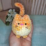 Pluszowy koteczek amigurumi - Szydełko