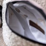 Nerka L baranek pudrowa klapa - 