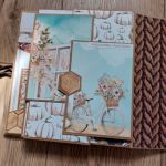 Jesienny album trifold - Przykładowa strona