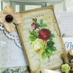 kartka uniwersalna----róże - 