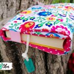 Otulacz / etui na książkę ~ folk white - null