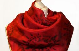 Chusta Jedwabna - Wycinanka kurpiowska