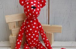 Czerwony Kropek - miś tilda