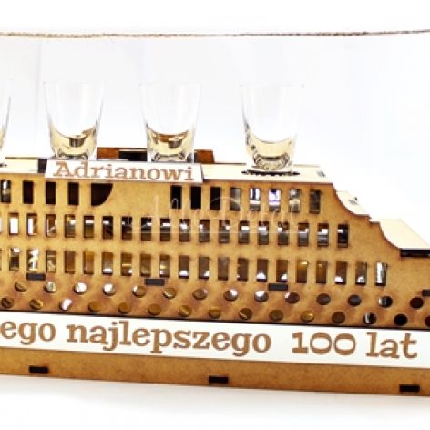 WÓDOWÓZ alkohol TITANIC statek urodziny 40