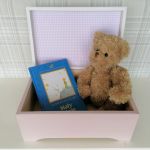Drewniane pudełko na skarby-prezent dla dziewczynki- Ps25 - drewniane pudełko