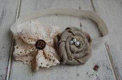 Opaska niemowlęca - Rustykalna