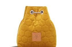 Mały worek Mili Glam Bag 2 - żółty