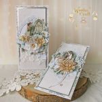 Romantyczna kartka ślubna "Lifetime Loving 1" - 