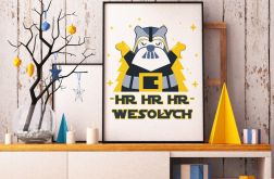 Plakat "Wesołych"