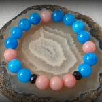 Kolekcja "bransoletki na bogato" - Nr 467 - bransoletka z lerimar blue stone