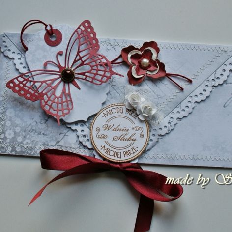 Kopertówka z okazji ślubu-dla p. Magdy