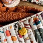 Otulacz na książki "Wieczór przy kominku" - 