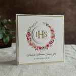 Ręcznie robione zaproszenia komunijne, 28A - Ręcznie robione zaproszenia komunijne