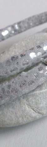 Stylowa bransoletka silver