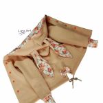 Komplet bluza z uszkami oraz czapka i chustka r.92/98 - 