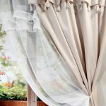 Zasłony gotowe BOHO z falbaną panel sztora na tunel ,na taśmę 140/250cm - 