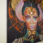 Obraz akryl na płótnie WARRIOR - mały obraz nad łóżko