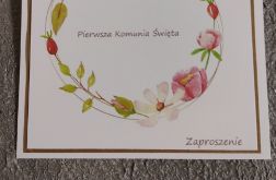 Zaproszenie komunijne #białabaza 3