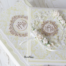 Pamiątka Komunii Św. w pudełku VII