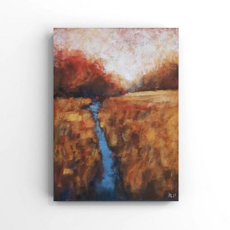 Pejzaż 67-praca formatu 24/18 cm 