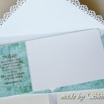 Kopertówka z okazji ślubu- lazur i brąz - 