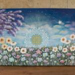  Obraz akryl na płótnie "Zachód słońca" - obraz akryl na płótnie kwiaty