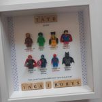 Ramka z superbohaterami biała dzień ojca - Ramka 2