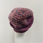 Gruba czapka beanie smerf kolorowa szydełkowa 11 - dziergana czapka