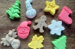 10 x Mydło świąteczne prezent na mikołajki