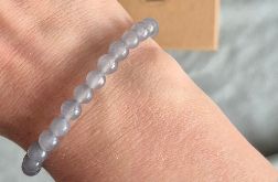 Bransoletka na gumce - Chalcedon