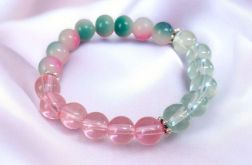 Bransoletka na gumce trzy kolory