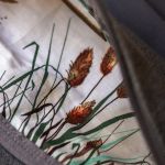 Szara składana kopertówka - 