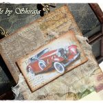 Notes na lodówkę -' retro car' - 