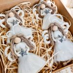 Aniołki w brokatowych sukienkach - Komplet