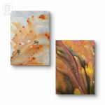 "POLSKIE KNIEJE " Kompozycja prac na płótnie,  40x50x2,  - 