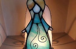 lampion anioł Uriel II , witraż